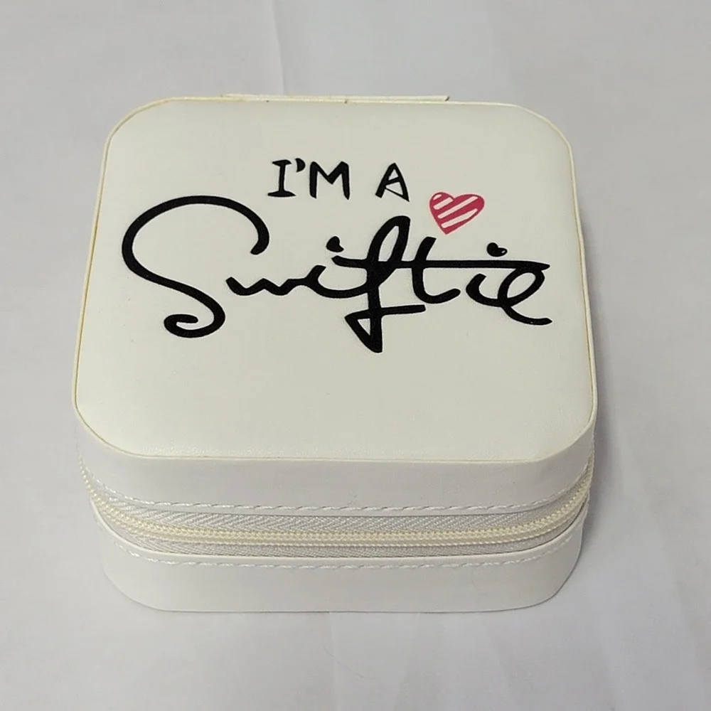 I am a Swiftie Jewelry Travel Box Case Organizer Holder Taylor Swift Fan Collect